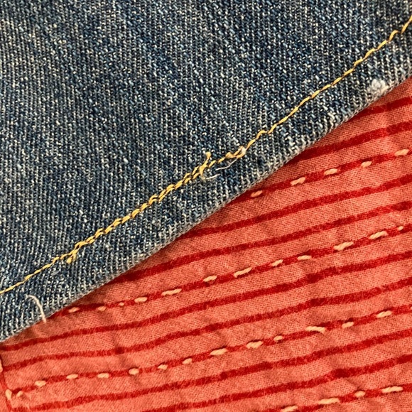 Seven7 Blue Denim Jeans waist 31” hem 31.25” W31L31 blue fade distressed pants - Picture 16 of 16